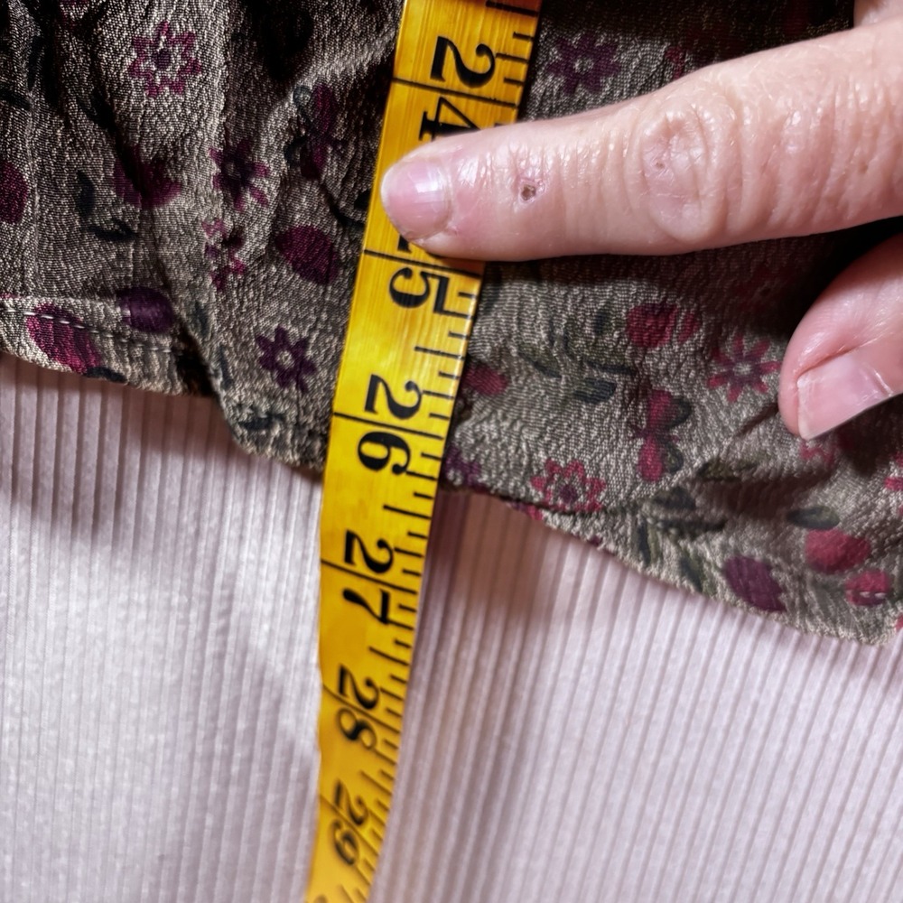 Young Threads Gravel Patchwork Crushed Velvet Top… - image 15